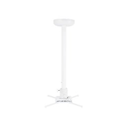 Suport videoproiector de tavan Multibrackets MB-1787, reglabil 90-160cm, reglaj fin, max.10kg, Alb