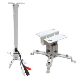 Suport proiector Blackmount GATV2, montare tavan, reglabil 630-1000 mm, sarcina max. 15 kg, alb