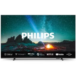 Televizor Philips LED 55PUS7609, 139 cm, Smart TV, 4K Ultra HD, Clasa F, Negru