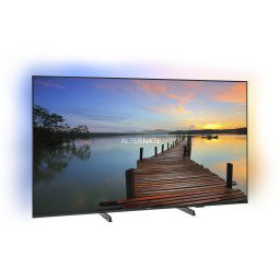 Smart TV Philips 65PUS8009-12, LED, 65 inch, UltraHD 4K, WLAN, Dolby Atmos, Ambilight, 3840 x 2160 pixeli, Negru