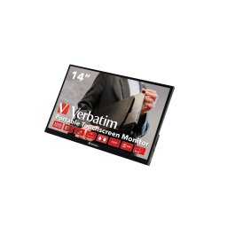 Verbatim PM-14 Monitor portabil cu ecran tactil 14" Full HD 1080P - negru (49591)