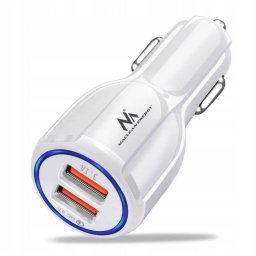 QC3.0 2x USB 18W Alb