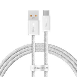 USB to USB-C Dynamic Series, 100W, 1m Alb