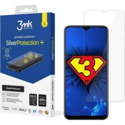 Folie protectie ecran 3mk SilverProtection+ antimicrobiana (Montaj umed) pentru Samsung Galaxy A20e