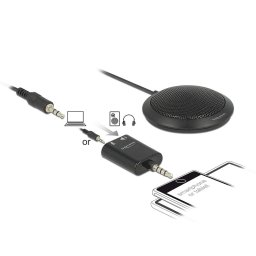 DeLOCK table microphone m. 3.5mm jack - 3 pin
