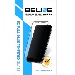 Folie de protecție ecran Beline pentru Oppo A15 / A15s, sticlă securizată, adeziv integral, 5D - neagră