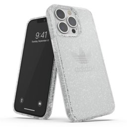 Husa Adidas OR Protective iPhone 13 Pro / 13 6,1" Clear Case Glitter transparent 47120