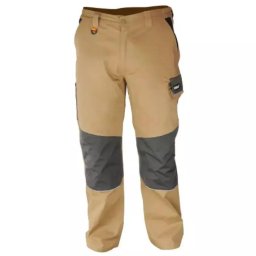 Pantaloni de protecţie mărime L/52,bumbac+elastan, greutate 270g/m2