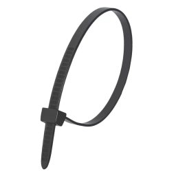 Coliere din plastic alb 2,5x100mm 100buc.
