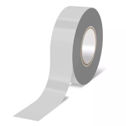 Bandă izolatoare electrică PCV albă 19mmx10m