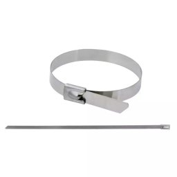 Cleme coliere din otel inoxidabil, 4.6x360mm, SS304, 20