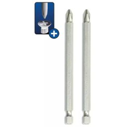 Capete de şurubelnită Phillips PH2x100mm, 2buc blister