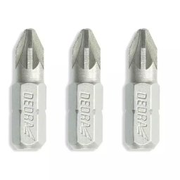 Set de capete de şurubelnită Pozidriv PZ1/2/3x25mm, blister