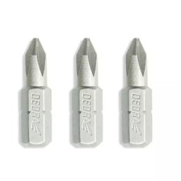 Set de capete de şurubelnită Phillips PH1/2/3x25mm, blister