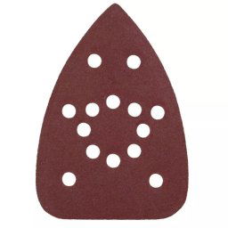 Hârtie abrazivă Delta #DED7063 60gr 140x140x93mm, velcro, set 5 buc.