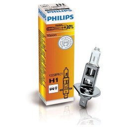 Bec halogen H1, 12V, 55W, Vision +30% Cutie x1 bucata