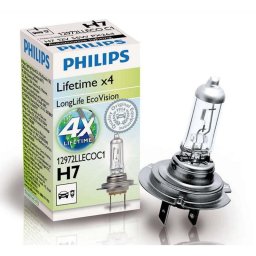 Bec halogen H7 12V 55W LL EcoVision Cutie: x1 bucata