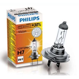 Bec halogen H7 12V 55W Vision +30% Light, Cutie: x1 bucata