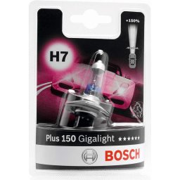 Bec halogen H7, 12V, 55W-Gigalight Plus +150% Light, Blister x1 bucata