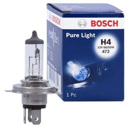 Bec halogen H4, 12V, 55W - Pure Light - Cutie x1 bucata