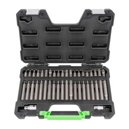 TRUSA SPECIALA CU 42 CAPETE DE SURUBELNITA PENTRU SURUBURI TORX SI SURUBURI DE 12 SI 6 FETE