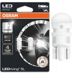 Set 2 becuri LED W5W, 12V/0.7W