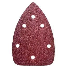 Hârtie abrazivă Delta 140x140x80mm, 60gr, velcro, set 5 buc.
