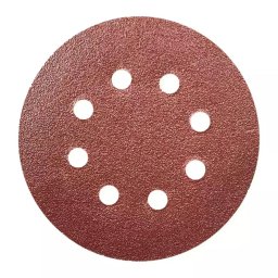 Hârtie abrazivă rotundă 125 mm 80gr, velcro set 5 buc