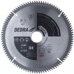 Pânze de fierastrau circular cu carburi metalice pentru Aluminiu 200X100X30