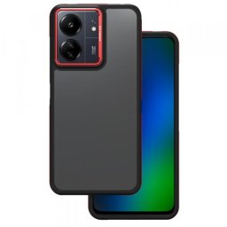 Husa Husa pentru Xiaomi Redmi 13C 5G / C65 / 13C, OEM, Crystal Black, Rosie