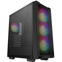 Carcasa R-CC560-BKAMA4-G-2, Fara sursa, MiddleTower, ATX, mATX, mITX, Negru