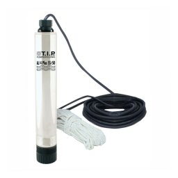 electropompa fantana adanca D10cm 800W 3300L/h T.I.P. AJ 4 PLUS 55/50 aspirare 20m, refulare 50m 5.0bar cablu23m (1.25")d32mm