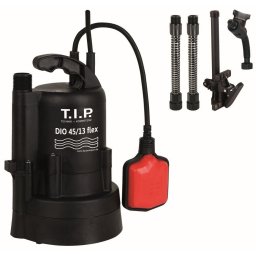 electropompa submersibila 350W T.I.P. DIO 45/13 FLEX apa pluviala 2800L/h aspirare 5m, refulare 13m 1.3bar (3/4")19mm