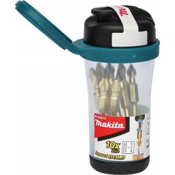 Biți de impact dublu Complex 10 cu 1/4" Philips PH2/65mm, IMPACT GOLD (B-52912) + magnetizator