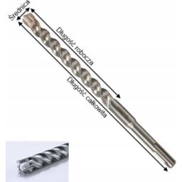 E-14744 P4S: Burghiu pentru beton SDS-Plus 16x215mm