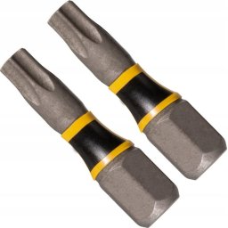 Bit de șurubelniță torsională Impact Premier, T25, 25 mm, 1/4", 2 buc.