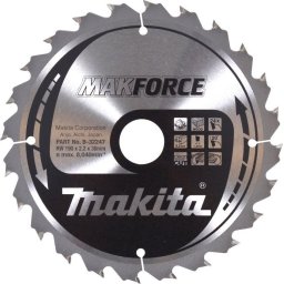 MAKFORCE - Panza fierastrau circular, lemn, 190x30x2.2 mm, 24 dinti