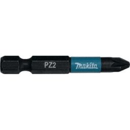 Set 2 biti impact B-63753, black, prindere hex 1/4", PZ2, 50 mm