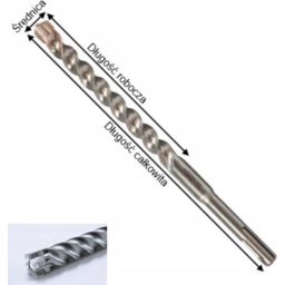 E-14560 P4S: Burghiu pentru beton SDS-Plus 12x315mm