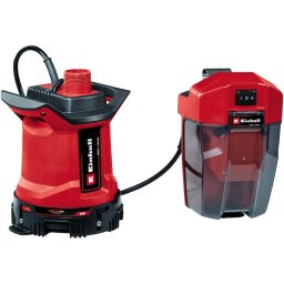 Pompa de apa murdara pe acumulator 18 V, debit de 7.000 l/h, aspiratie plata, inaltime de refulare de 5 m, mod ECO si BOOST, fara acumulator/incarcator