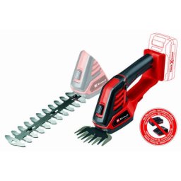 Foarfeca iarba si gard viu pe acumulator 18 V, 8 mm grosimea maxima de taiere, fara acumulator/incarcator