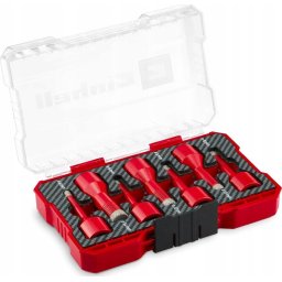 Set de 7 burghie de 7 mm pentru ceramic M14, cutie de depozitare