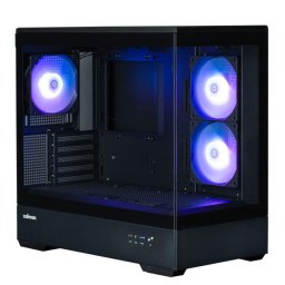 Carcasa P30 V2, Mini Tower, Fara sursa, mATX, mITX, Negru