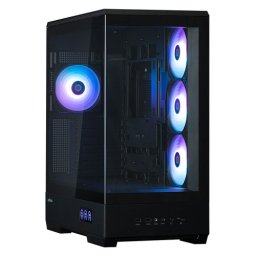 Carcasa P50 DS, MiddleTower, Fara sursa, ATX, mATX, mITX, Negru