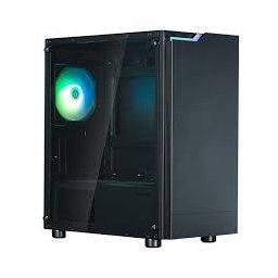 Carcasa T4 PLUS, MiniTower, Fara sursa, mATX, mITX, Negru