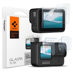 Husa SZKŁO HARTOWANE SPIGEN GLAS.TR SLIM + FILM 2-SET GOPRO HERO 9 / 10 / 11 / 12 CLEAR