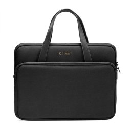 Husa 14 inch "transport sigur neagră", Piele ecologica - Aparare Discreta Impotriva Zgarieturilor
