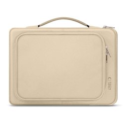 Geanta 16 inch "Basic desert", Pu, Bej - Stil Business pentru Fiecare Zi de Lucru
