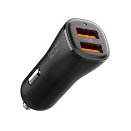 Husa Încărcător auto EV302 30W (USB‑C + USB‑A) – negru