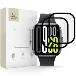 Folie Hibrida Tech Protect Glass Flex Plus 2 Pack Xiaomi Redmi Watch 5 Negru